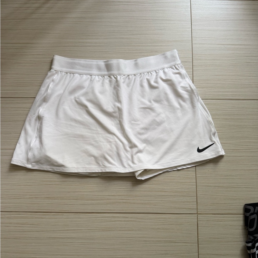 Nike White Tennis Skirt